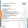 Prehľad certifikátov a osvedčení spoločnosti Slotraco s.r.o.