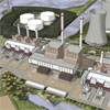 Power plant Maasbracht Claus in den Niederlanden